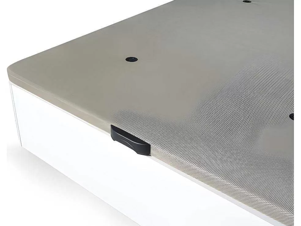 Saldosystocks Tampa Estofada Dobravel Para Canape Madeira 3D 25 Branco 135X190Cm Atenas* Cama De Adulto