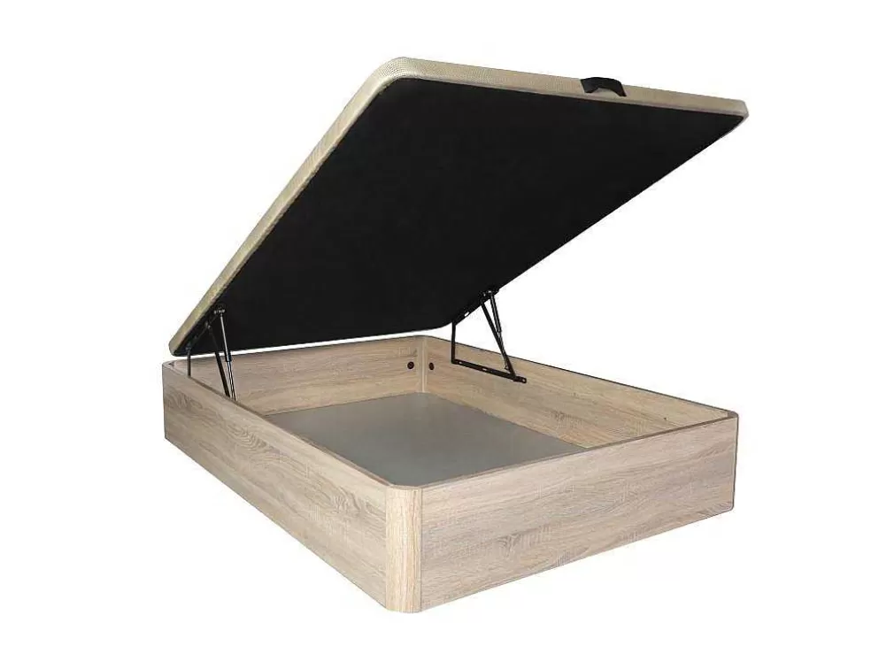 Saldosystocks Tampa Estofada Dobravel Para Canape Madeira 3D 25 Cambria 90X190Cm Atenas* Cama De Adulto
