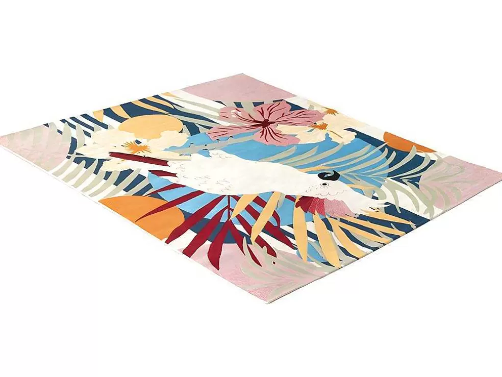 OZAIA Tapete De Interior Ou De Exterior Etnico De 150 X 200 Cm Multicolor - Perroco* Decoração De Jardim
