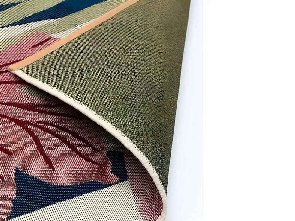 OZAIA Tapete De Interior Ou De Exterior Etnico De 150 X 200 Cm Multicolor - Perroco* Decoração De Jardim