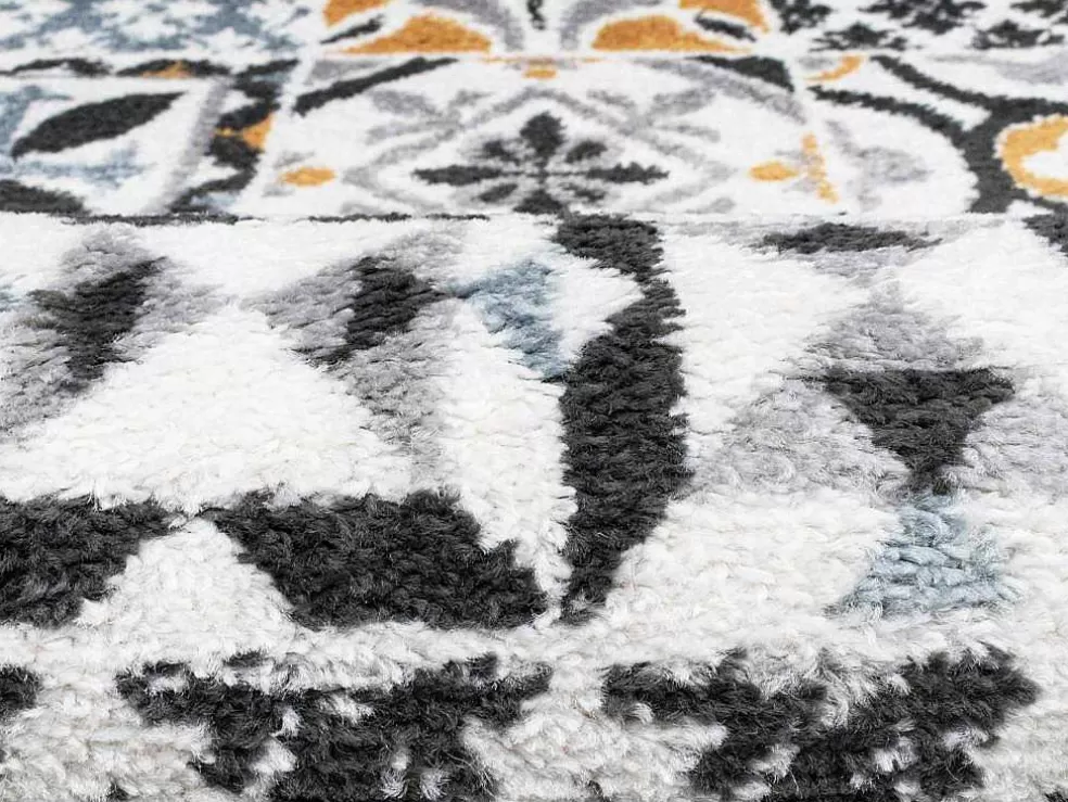 OZAIA Tapete Efeito Azulejo De Cimento 160 X 230 Cm Multicolor - Ornico* Tapete De Sala