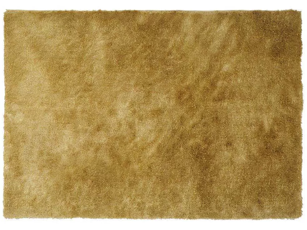 OZAIA Tapete Felpudo Cor Dourado De 200 X 290 Cm - Glitter* Tapete De Sala