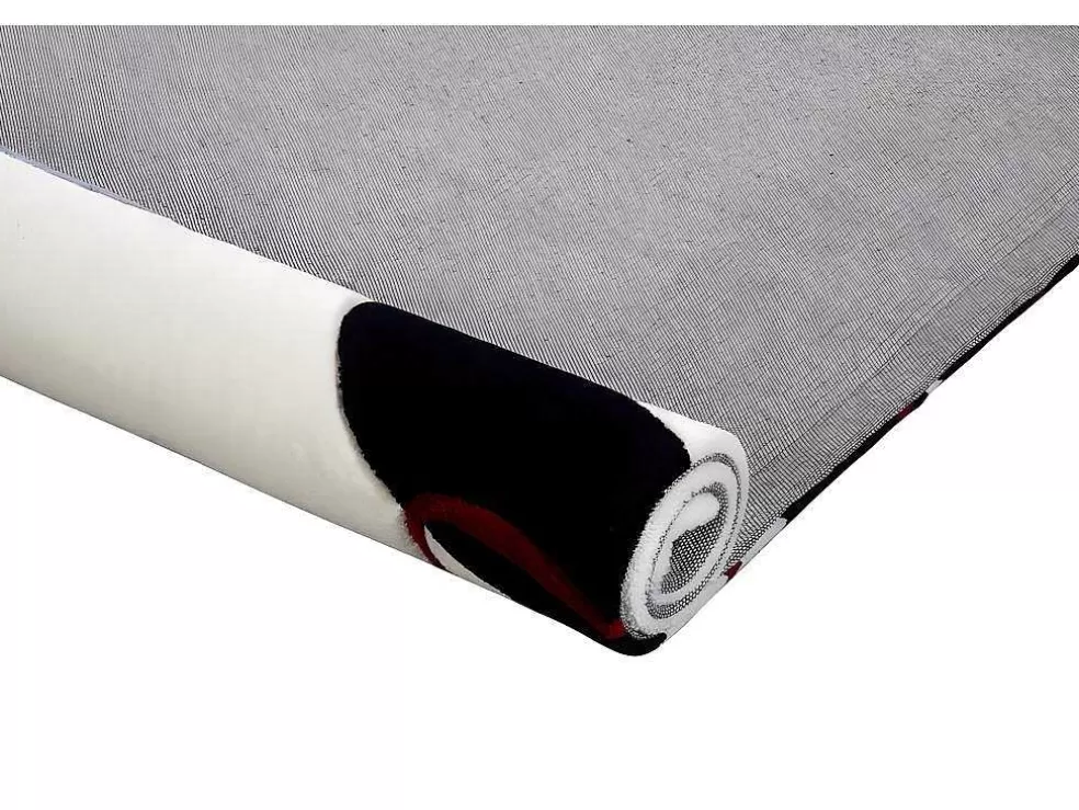 OZAIA Tapete Felpudo Em Poliester De 140 X 200 Cm Cor Cinza - Pietra* Tapete De Sala
