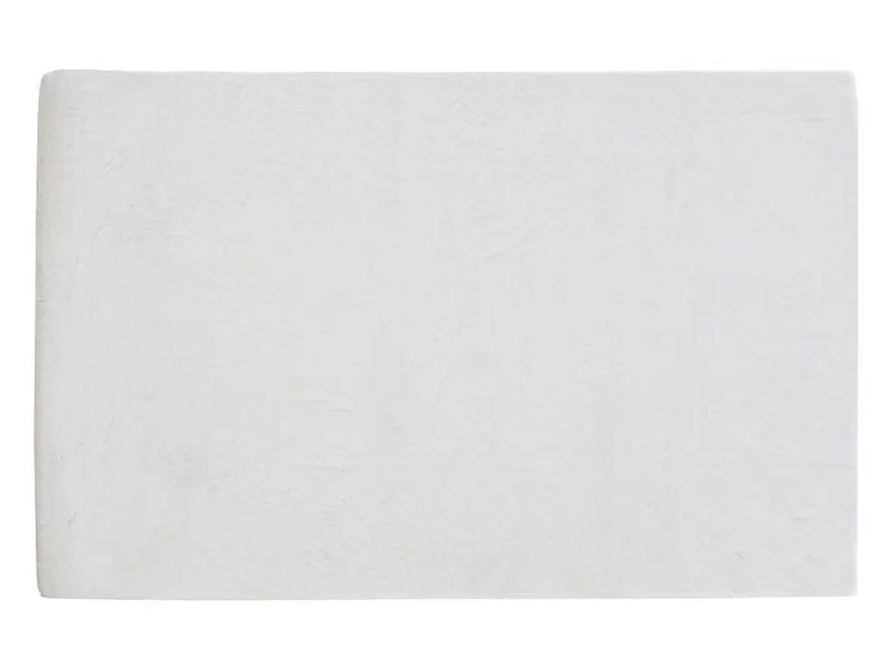 OZAIA Tapete Shaggy De Pelos Compridos Efeito Pele 160X230 Cm Branco-Sujo - Bunny* Tapete De Sala