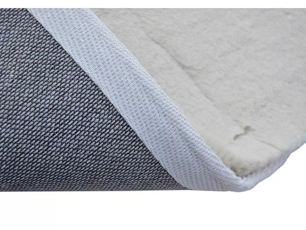 OZAIA Tapete Shaggy De Pelos Compridos Efeito Pele 160X230 Cm Branco-Sujo - Bunny* Tapete De Sala