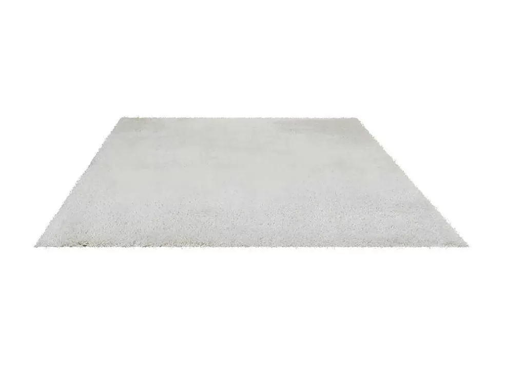 OZAIA Tapete Shaggy De Pelos Compridos Microfibra 120X170 Cm Branco - Harvey* Tapete Shaggy