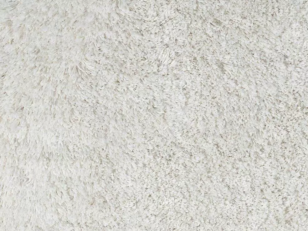 OZAIA Tapete Shaggy De Pelos Compridos Microfibra 120X170 Cm Branco - Harvey* Tapete Shaggy