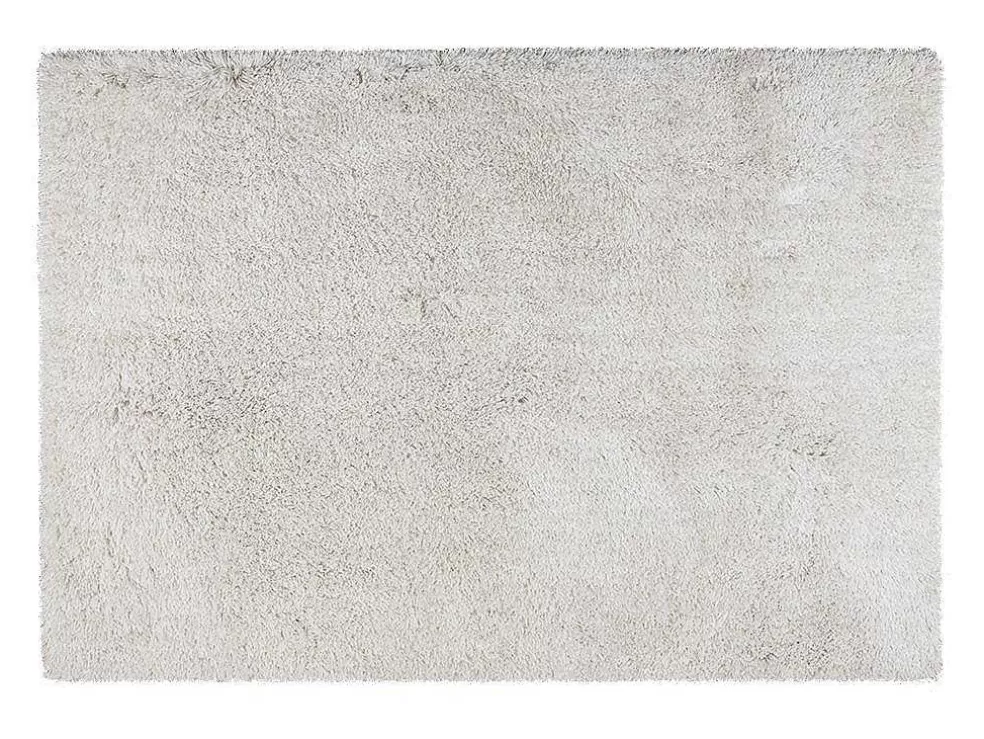 OZAIA Tapete Shaggy De Pelos Compridos Microfibra 120X170 Cm Branco - Harvey* Tapete Shaggy