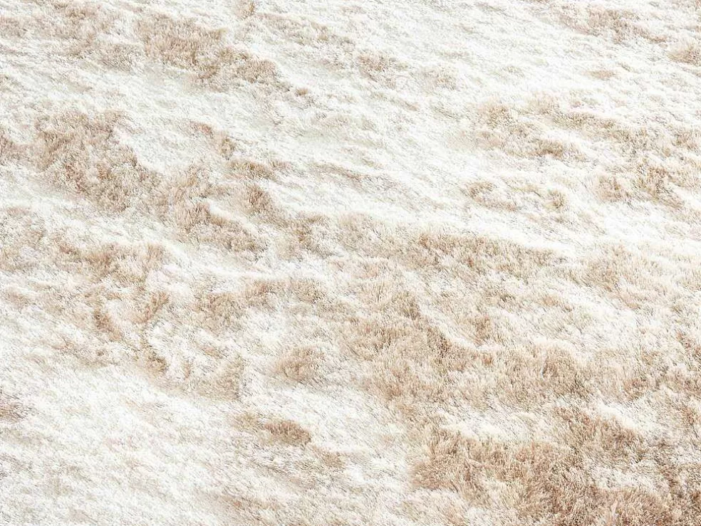 OZAIA Tapete Shaggy De Pelos Compridos Ultramacio 200X290 Cm Bege - Dolce* Tapete De Sala