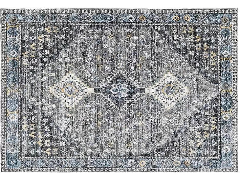 OZAIA Tapete Vintage Oriental 200 X 290 Cm Cinza - Clossy* Tapete Grande