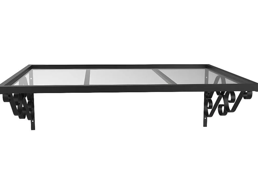 Vente-unique Toldo Charmoso Amban De Aluminio - 150*80 Cm* Cobertura De Porta