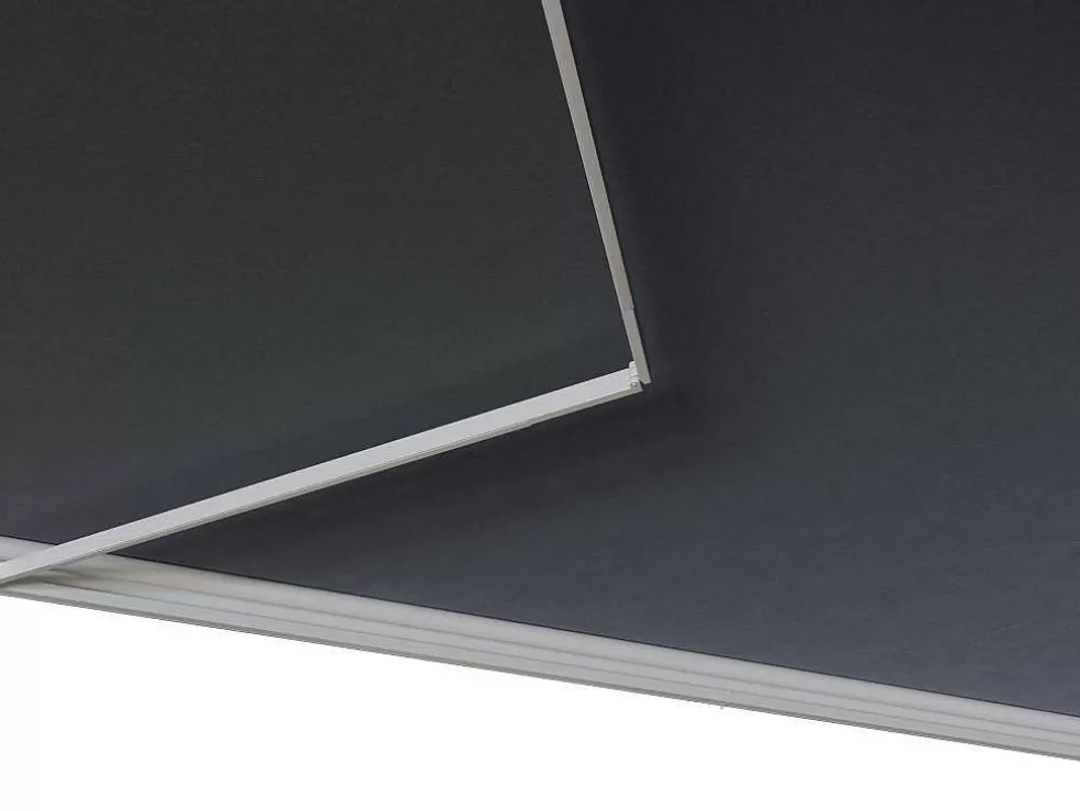 Vente-unique Toldo Retratil Motorizado Com Semicaixa 4 X 3 M Antracite - Cofana* Toldo E Persiana De Exterior