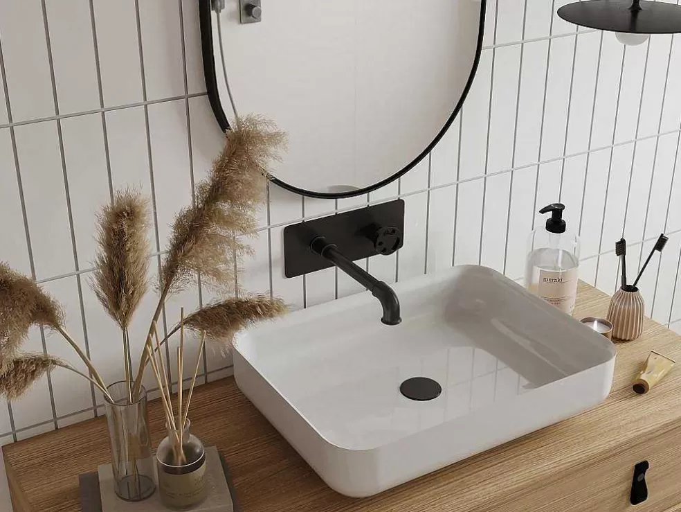 Shower & Design Torneira Misturadora Mecanica De Encastrar Preto Mate - Kazanka* Promoções Casa De Banho & Bem-Estar