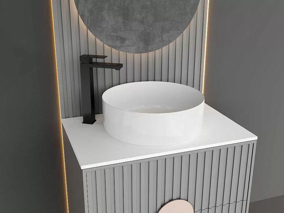 Shower & Design Torneira Misturadora Mecanica Quadrada Em Inox Escovado Preto Mate A31 Cm - Canilas* Torneira