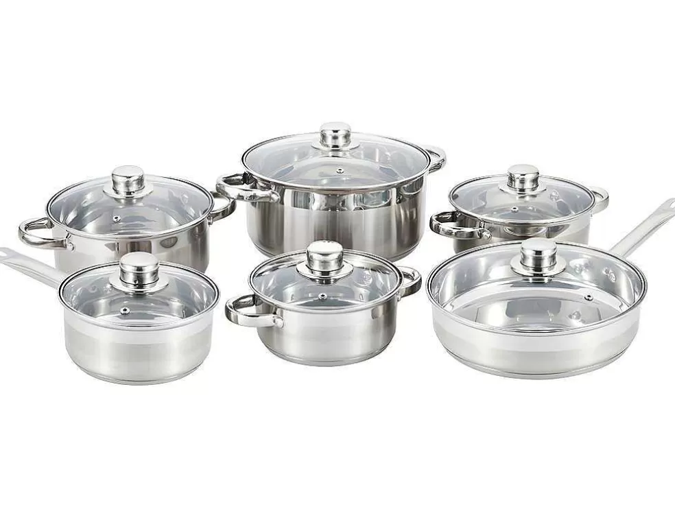 Vente-unique Trem De Cozinha 12 Pecas Festin - Inox - Cor Metalica* Louça E Utensílios De Cozinha