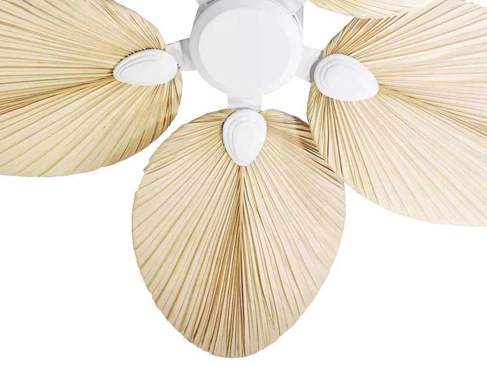 Purline Ventilador De Tecto Ac Branco Com Laminas 132Cm Para 30M2* Ventilador