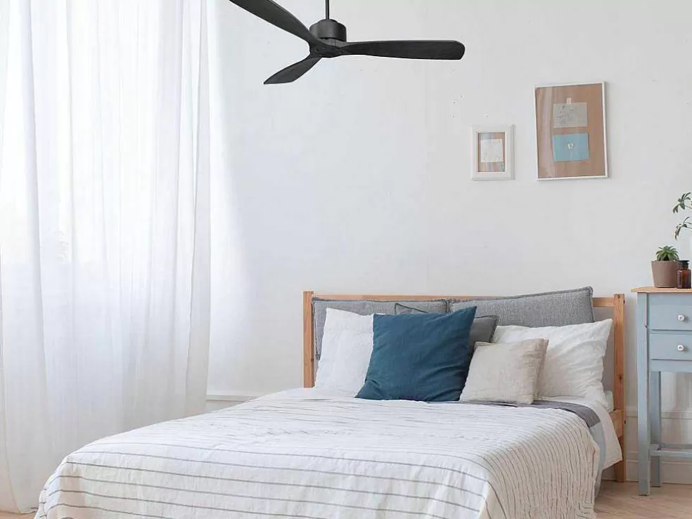 Purline Ventilador De Tecto O132 Cm Com Wifi Reversivel Hypersilence* Ventilador