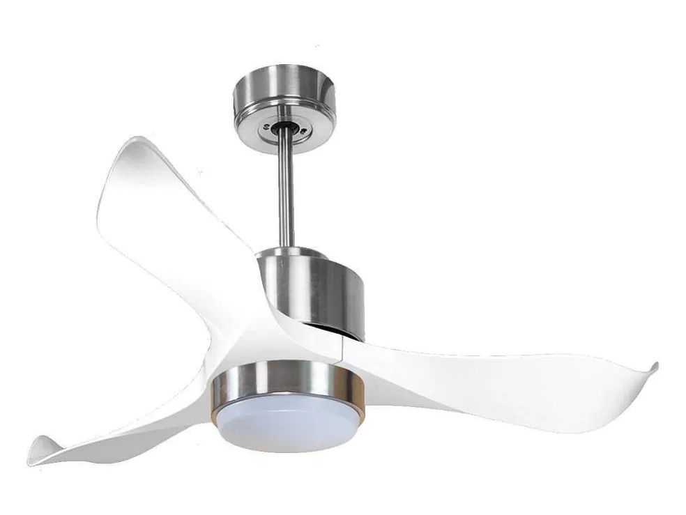 Purline Ventilador De Tecto Reversivel Termostato Regulavel Termostato Regulavel Wifi Motor Dc Tectos Inclinados 2/3 Laminas Memória Hypersilence* Ventilador