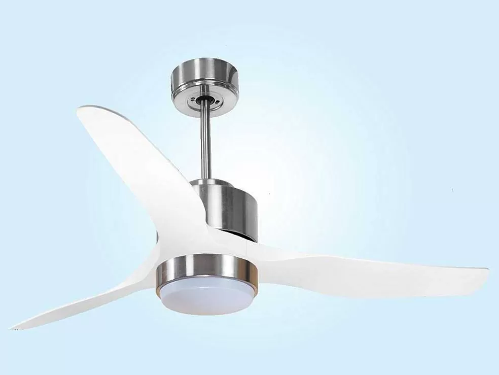Purline Ventilador De Tecto Reversivel Termostato Regulavel Termostato Wifi Motor Dc Tectos Inclinados Controlo Remoto Adaptador De Luz De Tres Tons 2/3 Laminas Memória Hipersilenciosa* Ventilador