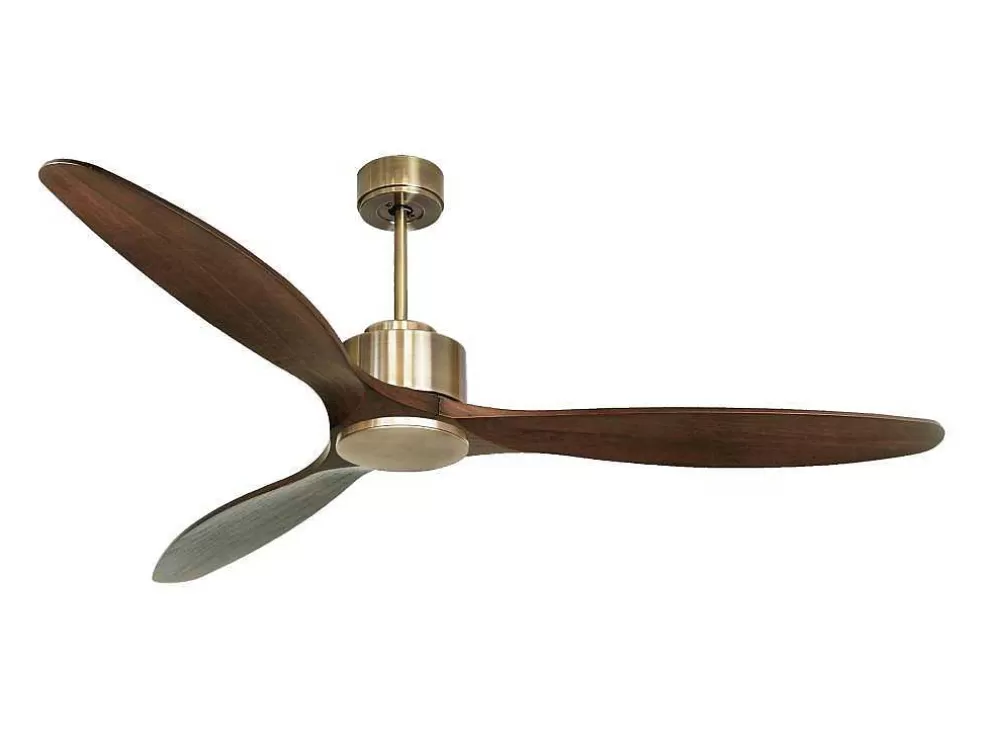 Purline Ventilador De Tecto Reversivel Termostato Regulavel Termostato Wifi Motor Dc Tectos Inclinados Controlo Remoto Luz De Tres Tons Memória Hipersilenciosa* Ventilador