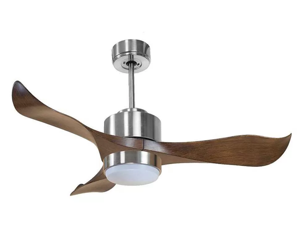 Purline Ventilador De Tecto Reversivel Termostato Reversivel Regulavel Wifi Motor Dc Laminas De Tecto Inclinadas Memória Hypersilence* Ventilador