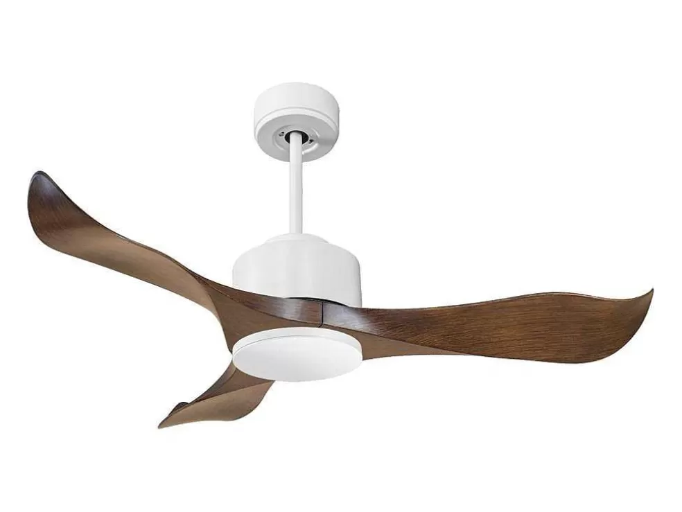 Purline Ventilador De Tecto Reversivel Termostato Reversivel Regulavel Wifi Motor Dc Laminas De Tecto Inclinadas Memória Hypersilence* Ventilador