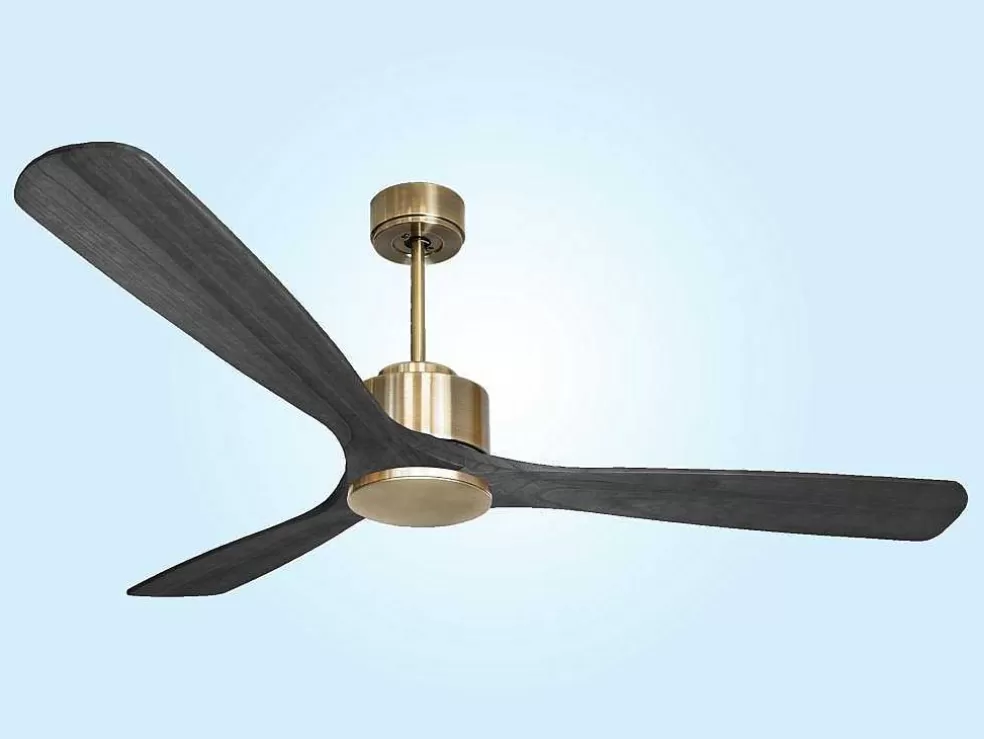 Purline Ventilador De Tecto Reversivel Termostato Reversivel Regulavel Wifi Motor Dc Tectos Inclinados Memória Hypersilence* Ventilador