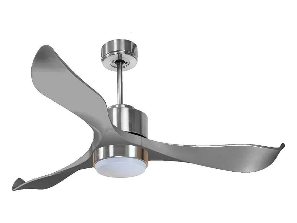 Purline Ventilador De Tecto Reversivel Termostato Reversivel Termostato Regulavel Wifi Motor Dc Tectos Inclinados Controlo Remoto Memória Luminosa De Tres Tons* Ventilador