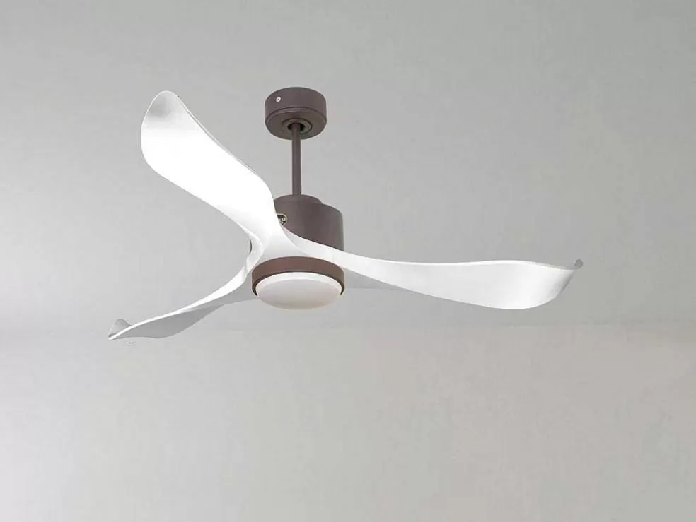 Purline Ventilador De Tecto Wifi Motor Dc Controlo Remoto Adaptador De Luz De Tres Tons 2/3 Laminas Hypersilence Memória* Ventilador