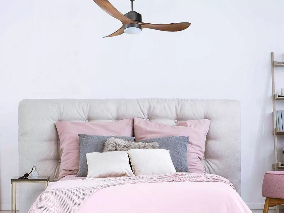 Purline Ventilador De Tecto Wifi Motor Dc Controlo Remoto Luz De Tres Tons Hipersilencio Memória* Ventilador