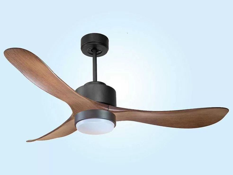 Purline Ventilador De Tecto Wifi Motor Dc Controlo Remoto Luz De Tres Tons Hipersilencio Memória* Ventilador