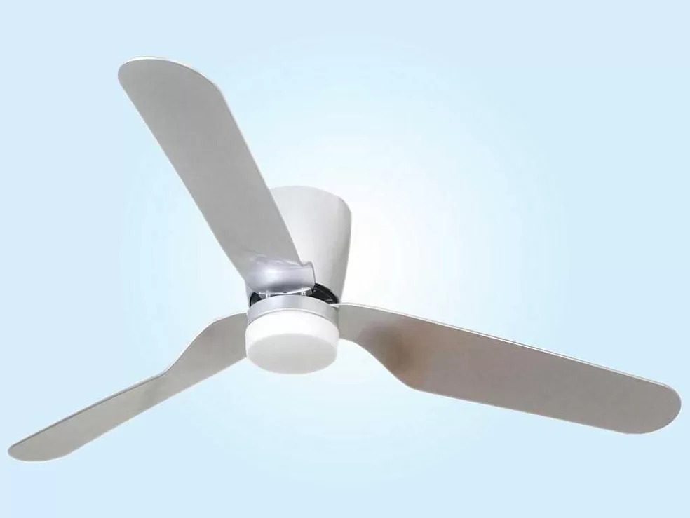 Purline Ventilador De Teto O132 Cm Com Led E Wifi Reversivel Hypersilence* Ventilador