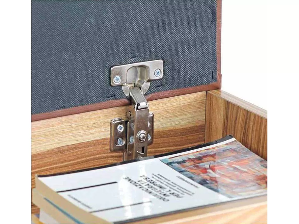 Vente-unique Wehome - Armário De Entrada Com Sapateira 104X49 Cm Em Madeira Natural* Sapateira