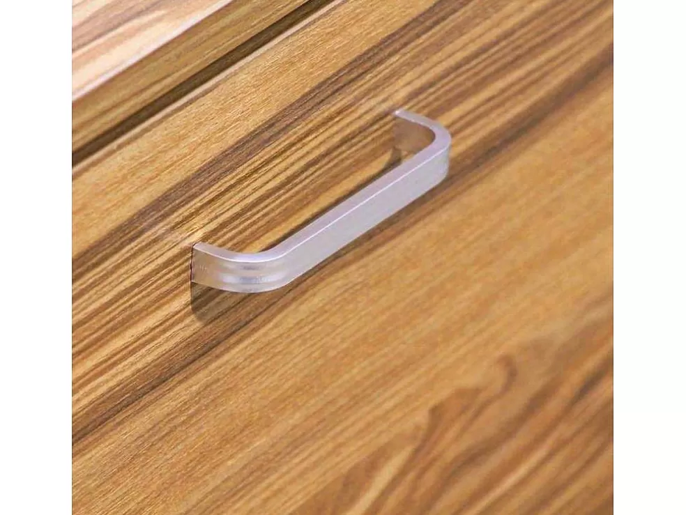 Vente-unique Wehome - Sapateira De Entrada 2 Portas 63X80 Cm Em Madeira Natural* Móvel De Cozinha