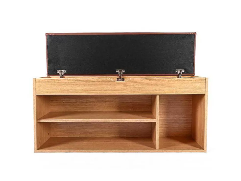 Vente-unique Wehome - Sapateira De Entrada 104X49 Cm Em Madeira De Carvalho* Sapateira
