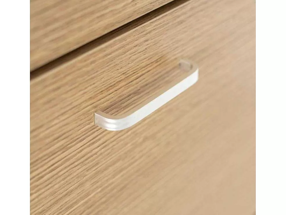 Vente-unique Wehome - Sapateira Slim De 3 Portas 63X115 Cm Em Madeira De Carvalho* Sapateira