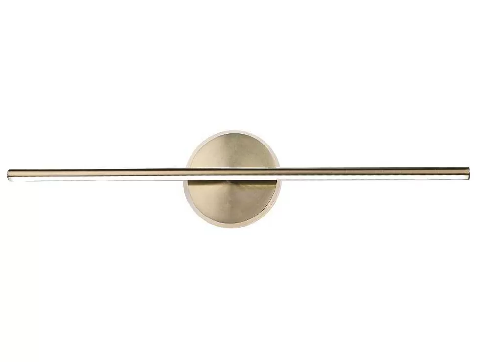 OZAIA Aplique De Casa De Banho Com Leds Aluminio L60 Cm Dourado - Taunton* Candeeiro De Parede