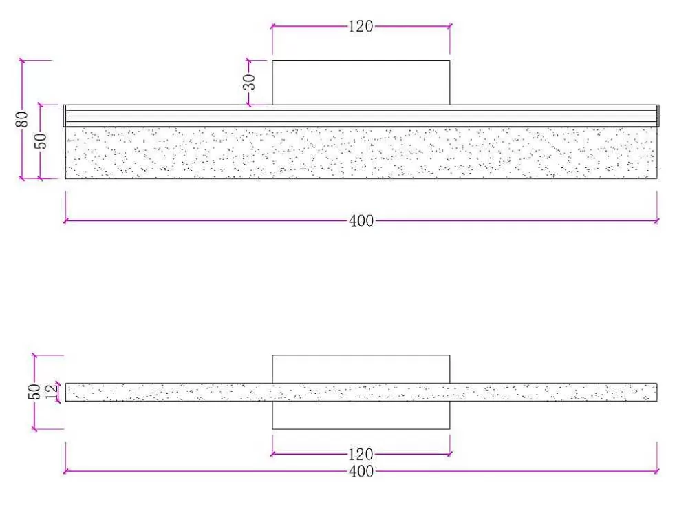OZAIA Aplique De Casa De Banho Com Leds Metal L40 Cm Cor Madeira - Salford* Candeeiro De Parede