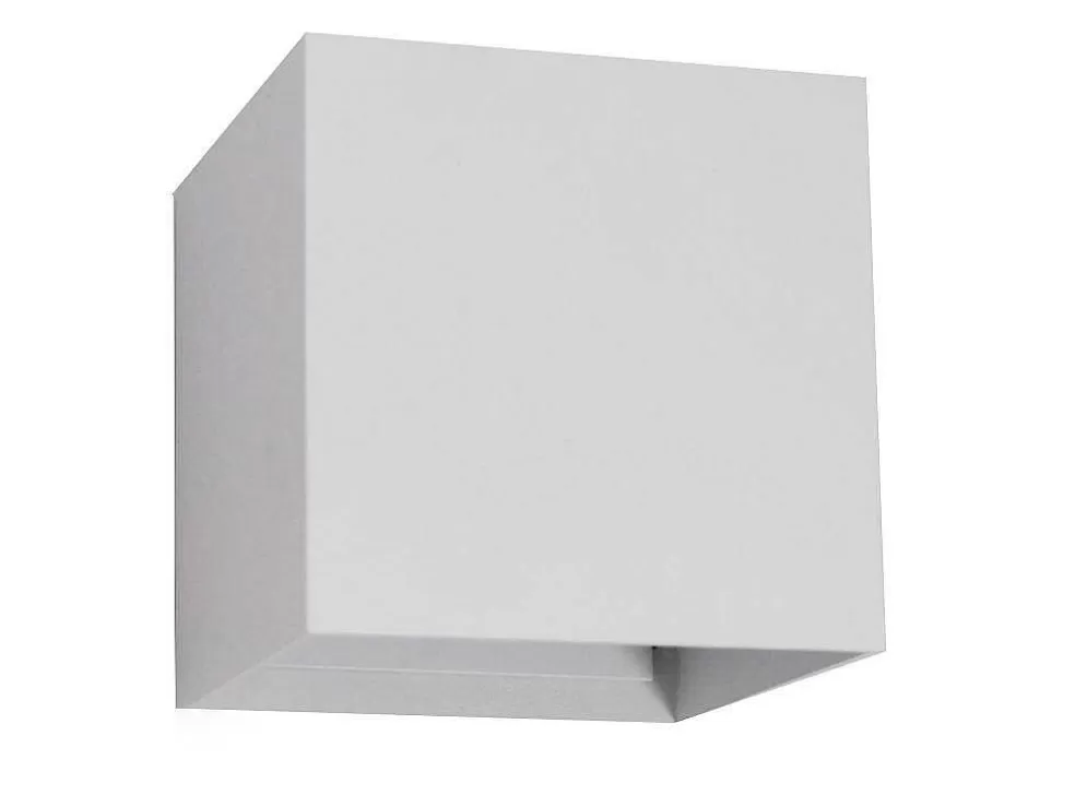OZAIA Aplique Led Aluminio D. 10 Cm X A. 10 Cm Branco - Paisley* Candeeiro De Parede