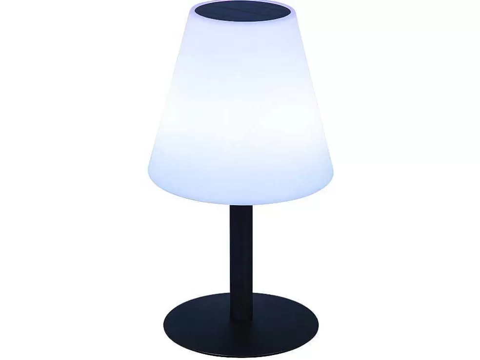 SOLARGEO Candeeiro De Mesa De Exterior Com Leds - Metal - A. 36 Cm - Cores Variaveis - Edison* Iluminação De Exterior