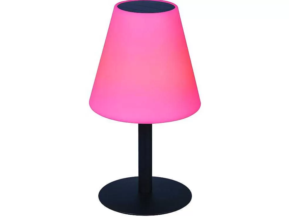 SOLARGEO Candeeiro De Mesa De Exterior Com Leds - Metal - A. 36 Cm - Cores Variaveis - Edison* Iluminação De Exterior