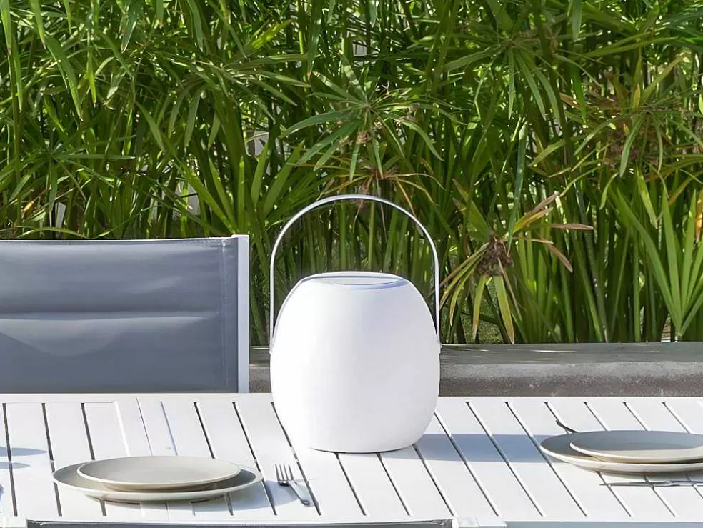 OZAIA Candeeiro De Mesa De Exterior Com Ligacao Bluetooth - Metal - A. 27 Cm - Cores Variaveis - Speak* Iluminação De Exterior