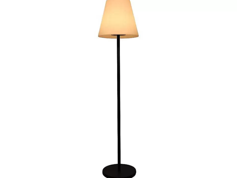 SOLARGEO Candeeiro De Pe De Exterior Com Leds - Metal - A. 150 Cm - Cores Variaveis - Wiley* Iluminação De Exterior