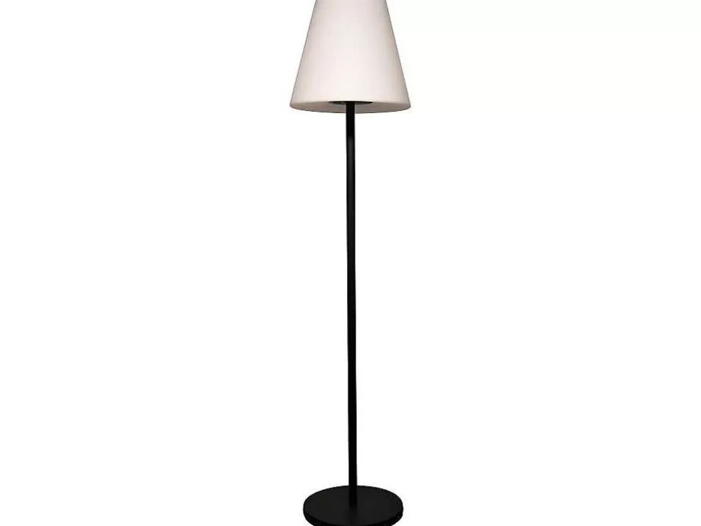 SOLARGEO Candeeiro De Pe De Exterior Com Leds - Metal - A. 150 Cm - Cores Variaveis - Wiley* Iluminação De Exterior