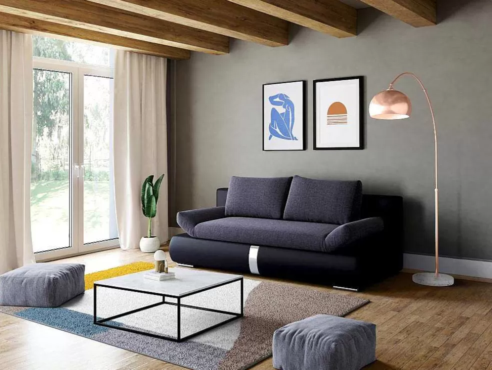 OZAIA Candeeiro De Pe Grande Em Arco Estilo Art Deco 140 X 35 X 180 Cm Em Metal E Marmore Cor Cobre - Ombrage* Candeeiro De Pe