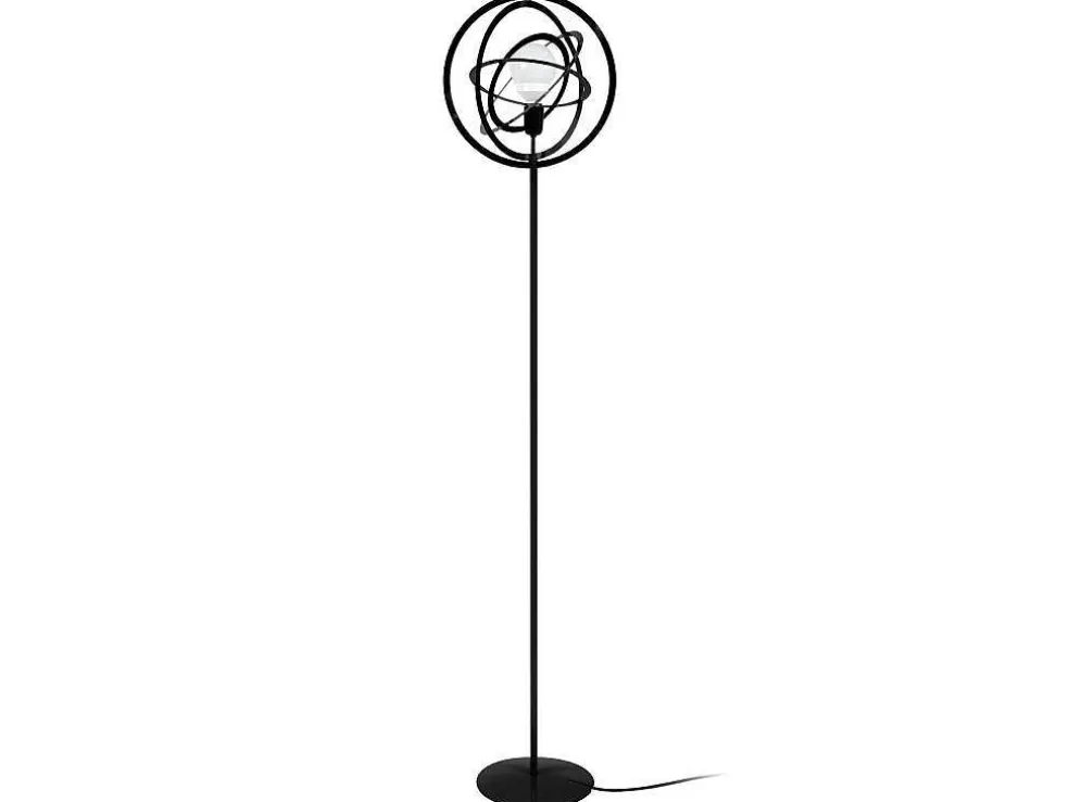 TOSEL Candeeiro De Pe Calicut Pied Droit Tecido Certo Natural D40 X H163 Cm* Candeeiro De Pe