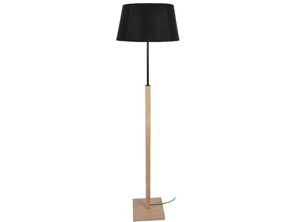 TOSEL Candeeiro De Pe Thor B Tecido Certo Verde D40 X H162 Cm* Candeeiro De Pe