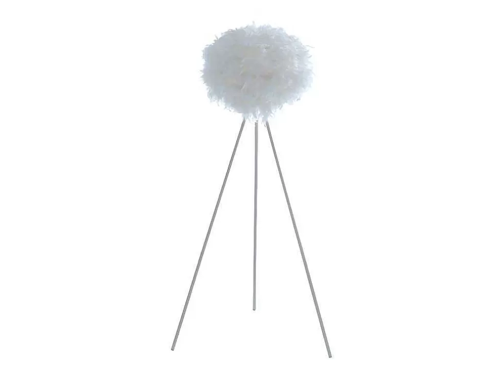 OZAIA Candeeiro De Plumas Com Tripe Nuage - 54 X 54 X 150 Cm - Branco* Candeeiro De Pe