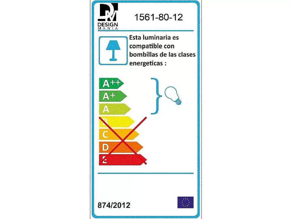 EPIKASA Candeeiro De Teto Avellino, Ouro, 15 X 46,5 X 32,5 Cm, * Luz De Teto