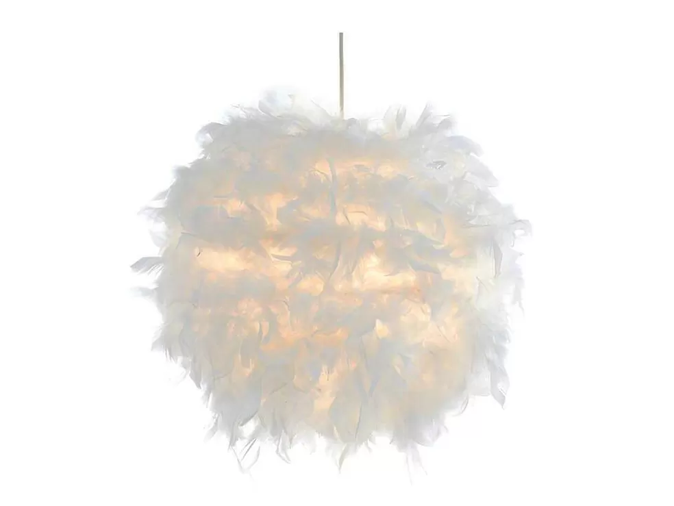 OZAIA Candeeiro De Teto Bola De Plumas Nuage - D. 40 Cm - Branco* Candeeiro Suspenso